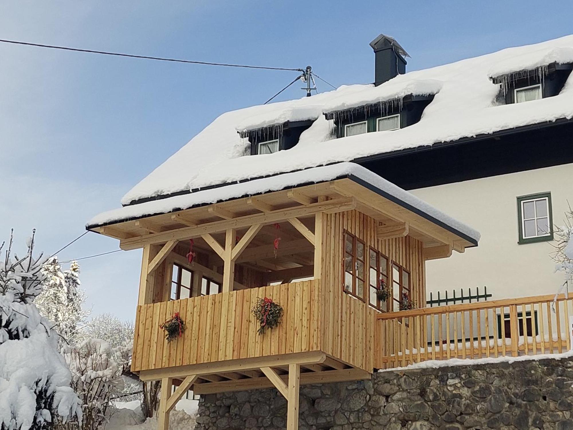 Haus Enzian Apartment Hinterstoder Exterior photo
